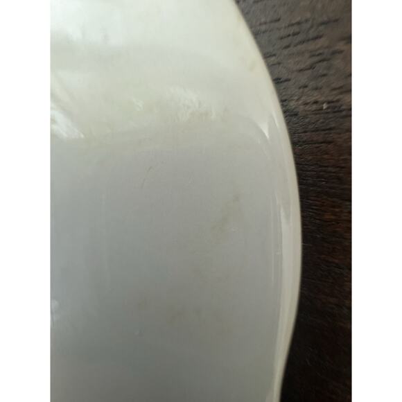 Port Townsand Levi Plate 10" Dinner Elephant Turquoise Lace Scalloped Porcelain - Picture 11 of 13